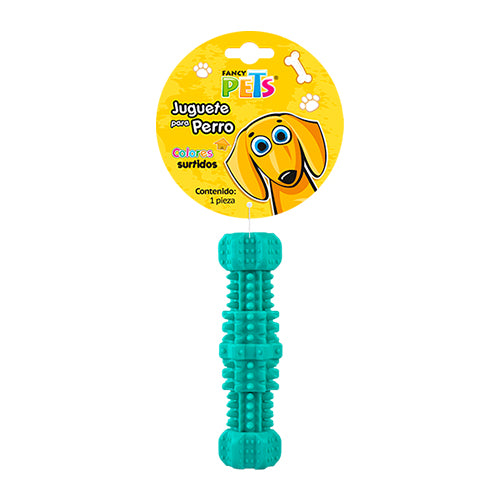 JUGUETE DE CAUCHO MANCUERNA PESADA SPIKY