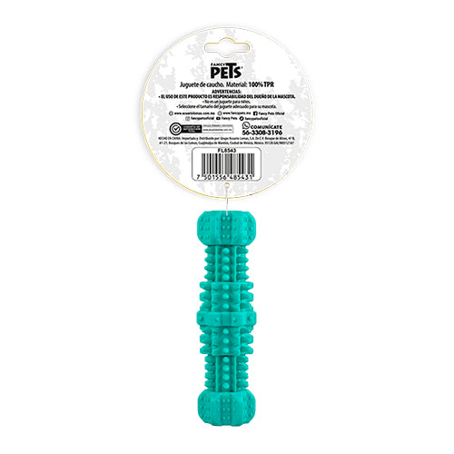 JUGUETE DE CAUCHO MANCUERNA PESADA SPIKY