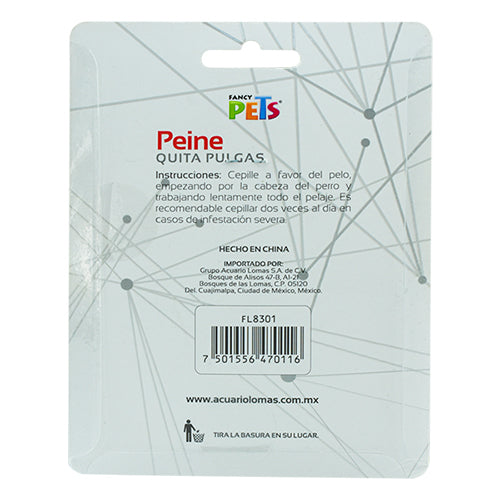 PEINE ANTIPULGAS