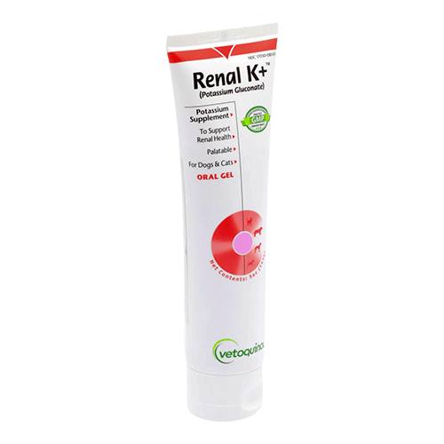 Renal K+ / Vetoquinol / Suplemento alimenticio para mascotas