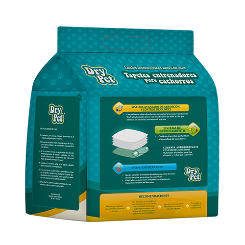TAPETE ENTRENADOR DRY PET - 100 PZ