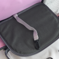 MOCHILA TRANSPARENTE P/MASCOTAS ROSA