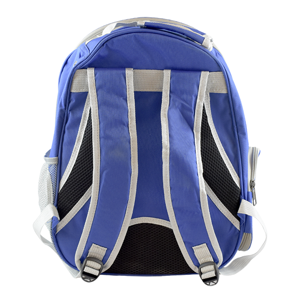 MOCHILA TRANSPARENTE P/MASCOTAS AZUL