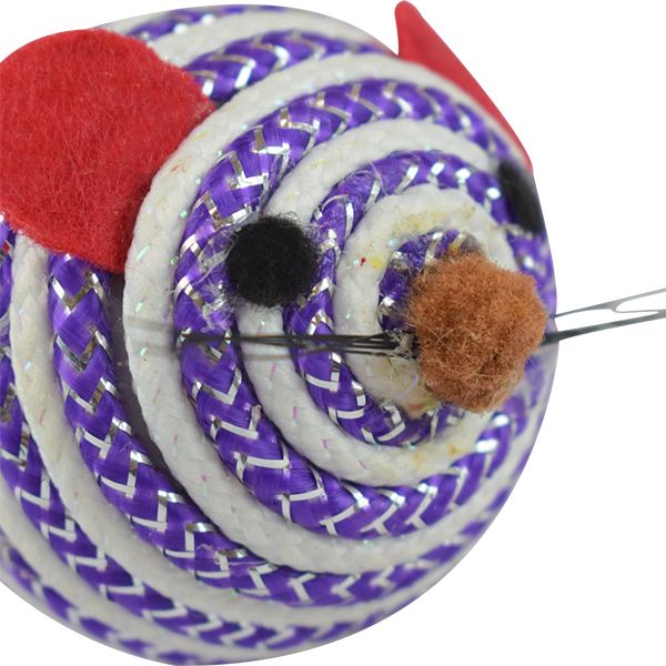 JUGUETE PELOTA DE RATON CATCH - 2 PZ