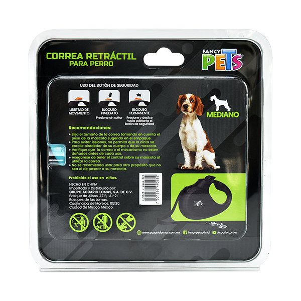 CORREA RETRACTIL MED AQUA