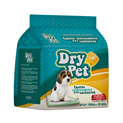 TAPETE ENTRENADOR DRY PET - 100 PZ