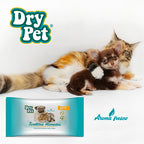 TOALLITAS HUMEDAS P/PERRO Y GATO - 40 PZ