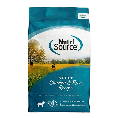 Alimento Super Premium Nutri Source Adulto Pollo y Arroz 26 libras (11.8 kg)