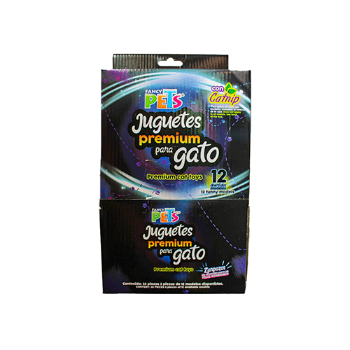 Fancy Pets Caja de Juguetes Premium para Gato con 36 Piezas FL8750
