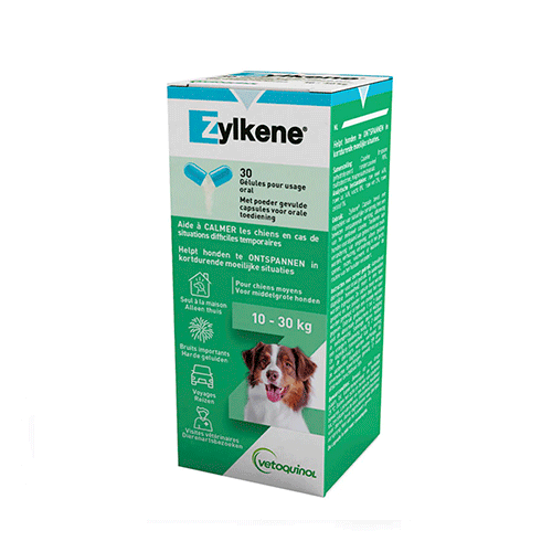 Zylkene 225 mg / Vetoquinol / Tranquilizante natural para perros y gatos