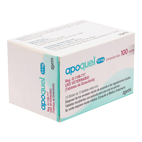 Apoquel 5.4 mg con 100 tabletas