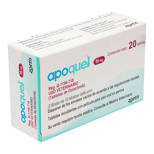 Apoquel 16 mg con 20 tabletas