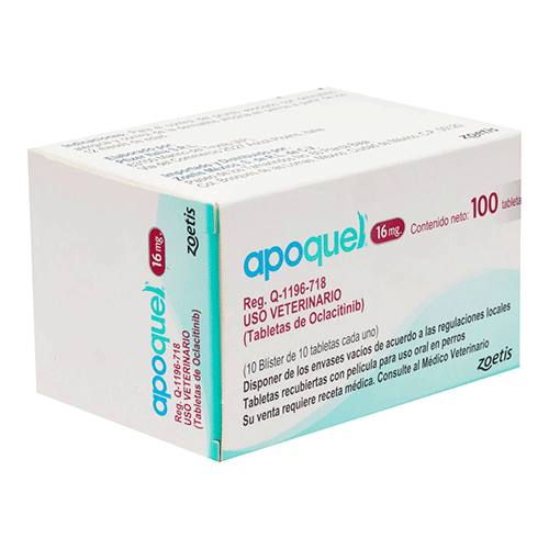 Apoquel 16 mg con 100 tabletas