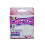 TOALLA SANITARIA CH - 20 PZ