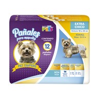PAÑALES XCH P/PERRO - 12 PZ