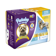 PAÑALES XCH P/PERRO - 12 PZ