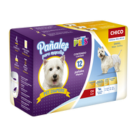 PAÑALES CH P/PERRO - 12 PZ