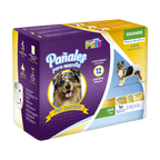 PAÑALES GDE P/PERRO - 12 PZ