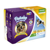 PAÑALES GDE P/PERRO - 12 PZ