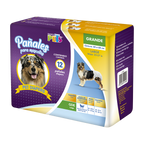 PAÑALES GDE P/PERRO - 12 PZ