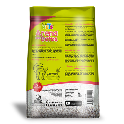 ARENA P/GATO 7.5 KG.