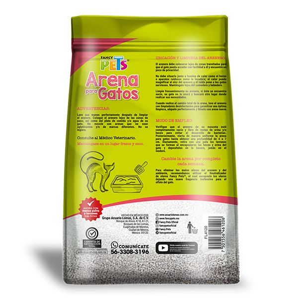 ARENA P/GATO 7.5 KG.