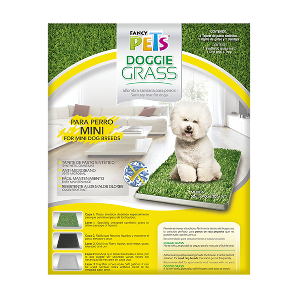 DOGGIE GRASS XCH 50 X 40 CM