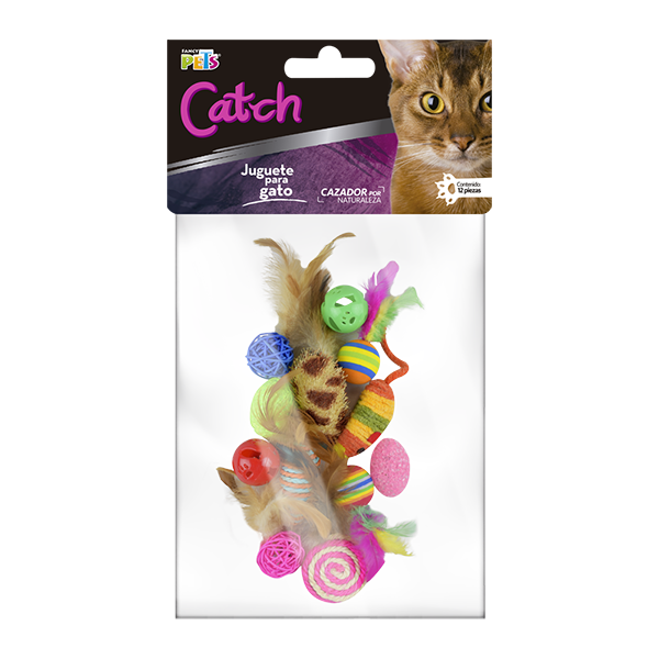 JUGUETE SET SURTIDO CATCH - 12 PZ