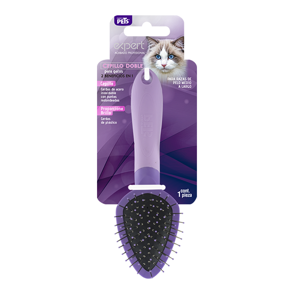 CEPILLO DOBLE P/GATO EXPERT