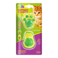 JUGUETES C/BOLA DE CATNIP P/GATO 2 PZAS