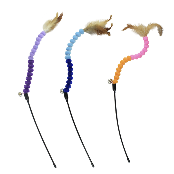 CAJA DE JUGUETES PREMIUM P/GATO - 36 PZAS