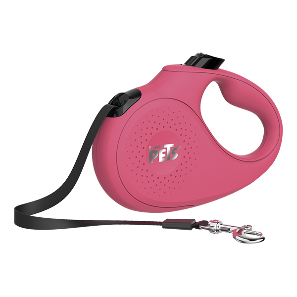 CORREA RETRACTIL MED ROSA