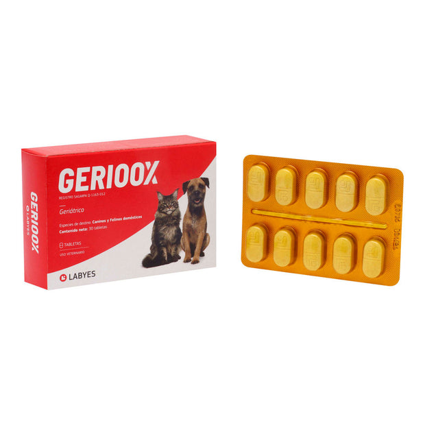 Gerioox / Labyes / Retraso en el proceso de envejecimiento para mascotas