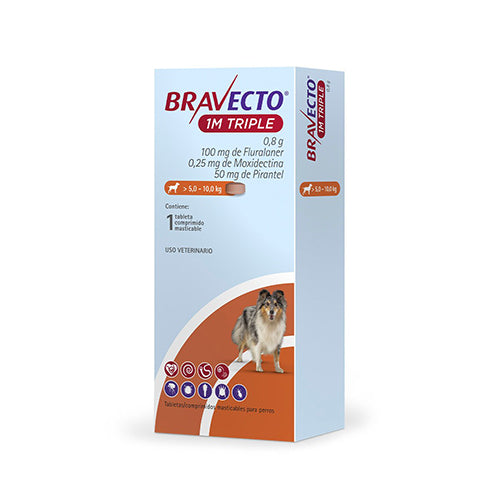 Bravecto 1 M Triple 5 a 10 K